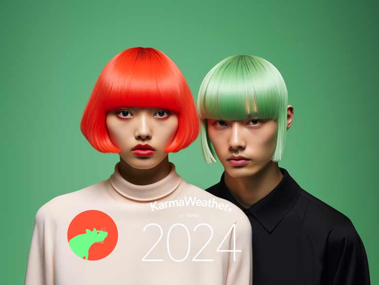 Tendances coiffure 2024 du Rat