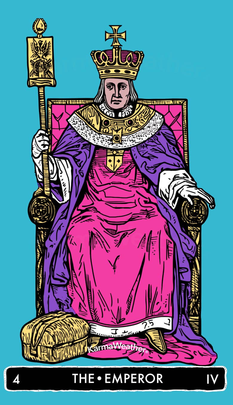 KarmaWeather Tarot - The Emperor