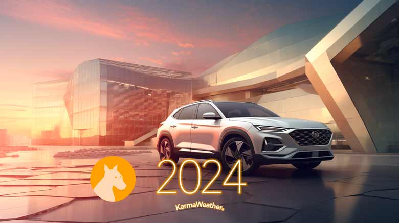 Coche y tendencia de color 2024 para el Perro