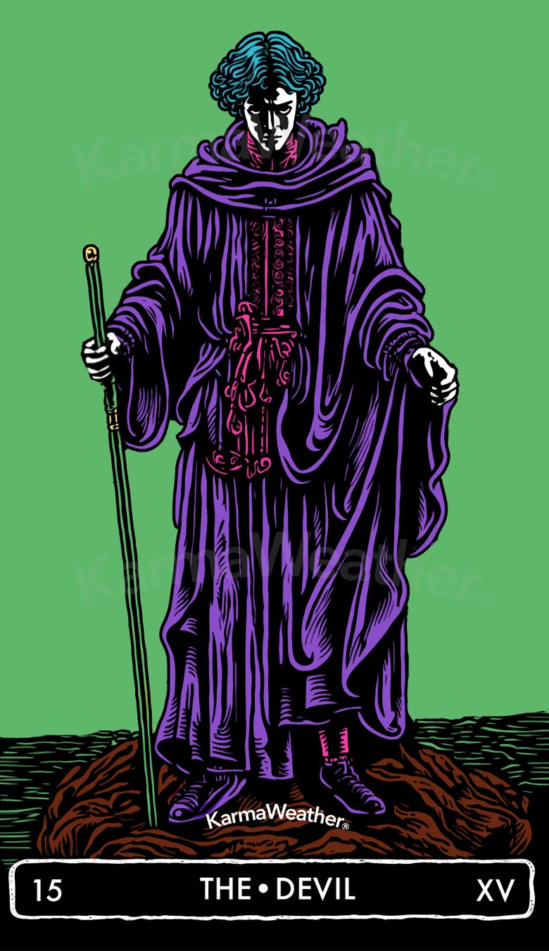 KarmaWeather Tarot - The Devil