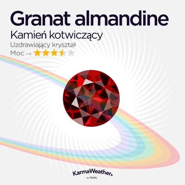 Granat almandine