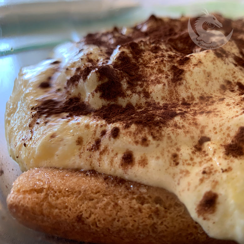 Traditional Italian tiramisu