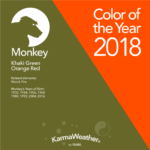 Monjey 2018 color of the year